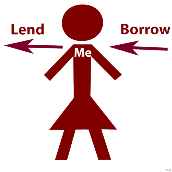 lend borrow разница